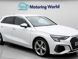 White Used 2023 Audi A3 Sportback S-Line Hatchback | £24,100 (Fair price)