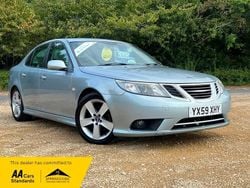 Silver Used 2009 Saab 9-3 Vector Sedan | £2,695