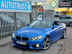 Blue Used 2014 BMW 420 M Sport Cabriolet | £10,995 (Fair price)