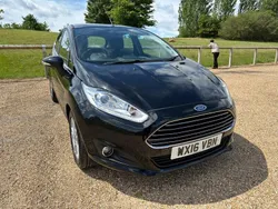 Black Used 2016 Ford Fiesta Zetec Hatchback | £6,275 (Fair price)