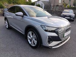 Silver Used 2025 Audi Q4 Sportback e-tron S-Line SUV | £32,995