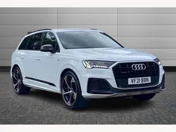 White Used 2021 Audi Q7 Comfort SUV | £40,750 (Super price)