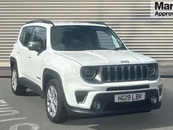White Used 2019 Jeep Renegade Limited SUV | £12,950 (Fair price)