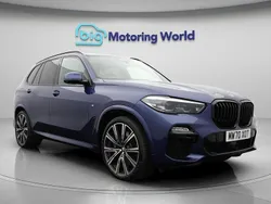 Blue Used 2020 BMW X5 M Sport SUV | £40,900 (Fair price)