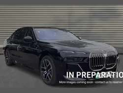 Black sapphire Used 2024 BMW i7 M Sport Sedan | £64,991 (A bit pricey)
