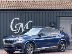Blue Used 2019 BMW X4 M Sport SUV | £19,990 (Fair price)