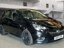 Black Used 2017 Vauxhall Corsa SRi Hatchback | £4,299 (Fair price)