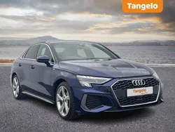 Blue Used 2023 Audi A3 S-Line Sedan | £19,995 (Fair price)