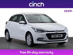 White Used 2017 Hyundai i20 SE Hatchback | £8,879 (Fair price)