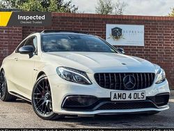 White Used 2017 Mercedes C63 AMG Premium Coupe | £29,900 (Fair price)