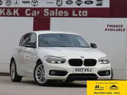 White Used 2017 BMW 118 Sport Line Hatchback | £9,995 (Super price)