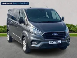 Grey Used 2022 Ford Transit Custom Limited Van | £25,650 (Fair price)