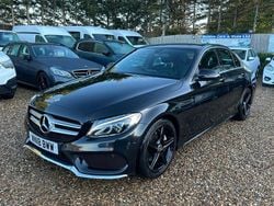 Black Used 2018 Mercedes C220 AMG line Sedan | £11,450 (Good price)