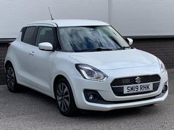 White Used 2019 Suzuki Swift SZ5 Hatchback | £5,890 (Fair price)