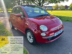 Red Used 2012 Fiat 500C Lounge Cabriolet | £2,899 (Super price)