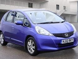 Blue Used 2012 Honda Jazz ES Hatchback | £4,599 (Good price)