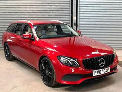 Red Used 2018 Mercedes E220 SE Estate | £18,950 (Fair price)