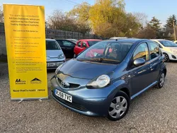 Blue Used 2008 Toyota Aygo Hatchback | £3,199 (Fair price)