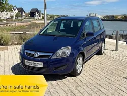 Blue metallic Used 2014 Vauxhall Zafira MPV | £2,990 (Fair price)