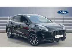 Black Used 2023 Ford Puma Gen-E ST-Line SUV | £15,926 (Fair price)