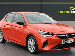 Power orange metallic Used 2021 Vauxhall Corsa Hatchback | £10,000 (Good price)