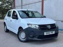 White Used 2014 Dacia Sandero Acces Hatchback | £2,995 (Good price)
