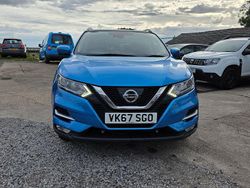 Blue Used 2017 Nissan Qashqai N-Connecta SUV | £9,250 (Fair price)