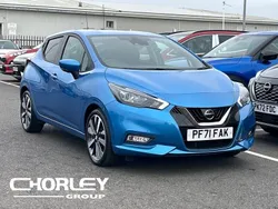 Blue Used 2021 Nissan Micra S Hatchback | £12,007 (Fair price)