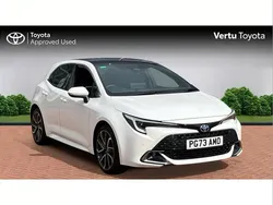 White Used 2023 Toyota Corolla Hatchback | £24,168 (A bit pricey)