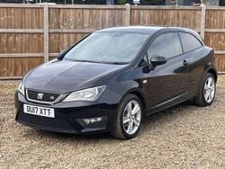 Black Used 2017 Seat Ibiza FR Sport Coupe | £7,600 (Fair price)
