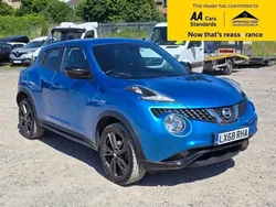 Blue Used 2018 Nissan Juke Tekna SUV | £10,380 (Fair price)
