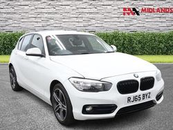 White Used 2015 BMW 116 Sport Line Hatchback | £6,300 (Fair price)