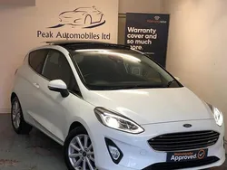 White Used 2017 Ford Fiesta Titanium Hatchback | £5,550 (Fair price)