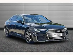 Black Used 2019 Audi A6 S-Line Sedan | £15,990 (Fair price)