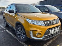 Yellow Used 2019 Suzuki Vitara SZ-T Hatchback | £11,899 (Fair price)