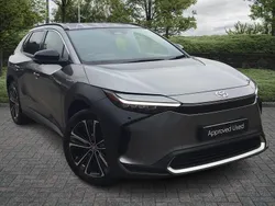 Grey Used 2024 Toyota bZ4X SUV | £29,961 (Expensive)