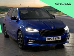 Blue New 2025 Skoda Fabia Monte Carlo Hatchback | £21,399 (A bit pricey)