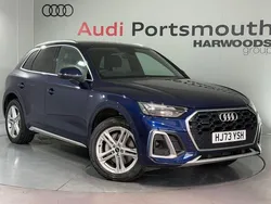 Blue Used 2023 Audi Q5 S-Line SUV | £38,140 (A bit pricey)