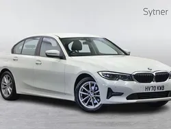 White Used 2020 BMW 318 Sport Line Sedan | £18,500 (Fair price)