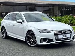 White Used 2019 Audi A4 S-Line Estate | £17,950 (Good price)