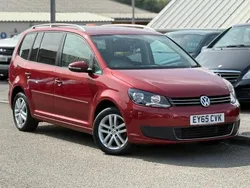 Red Used 2015 VW Touran SE MPV | £6,495 (Fair price)