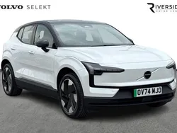 Crystal white New 2024 Volvo EX30 Plus SUV | £30,695 (Super price)