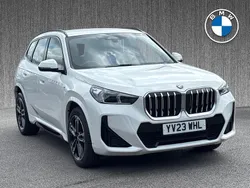 White Used 2023 BMW X1 M Sport SUV | £32,091 (Fair price)