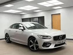 Silver Used 2018 Volvo S90 R-Design Sedan | £16,979 (Fair price)