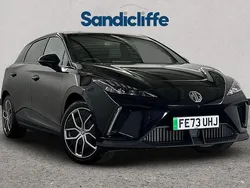 Black Used 2023 MG MG4 EV Trophy Hatchback | £16,561 (Fair price)