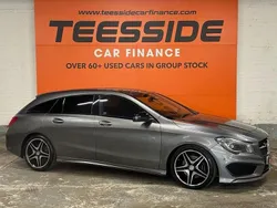 Grey Used 2015 Mercedes CLA220 Shooting Brake AMG Estate | £11,495 (Fair price)