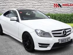 White Used 2013 Mercedes C250 AMG Coupe | £6,500 (Fair price)