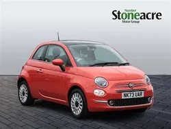 Orange Used 2023 Fiat 500 Hatchback | £9,995 (Fair price)