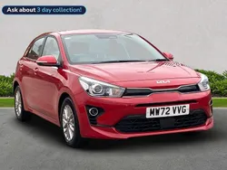 White Used 2022 Kia Rio 2 Hatchback | £13,691 (Fair price)