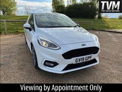 White Used 2019 Ford Fiesta Sport Hatchback | £6,975 (Fair price)